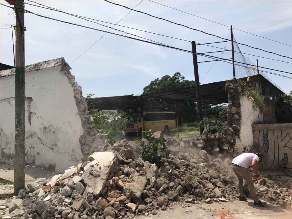 Earthquake damage at NPH Mexico