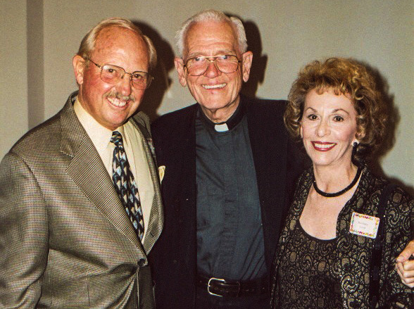 Don and Barbara Liem with NPH founder Fr. William B. Wasson in 2002